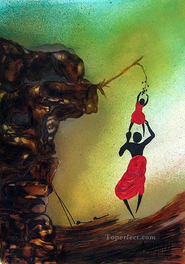 Honor Among Thieves African Oil Paintings
